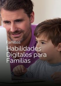 Imagen del curso de habilidades digitales para familias.